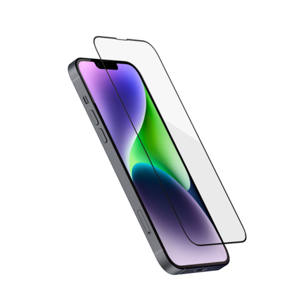 Защитное стекло с установочной формой uBear Extreme Easy App Nano Shield для iPhone 14 Plus